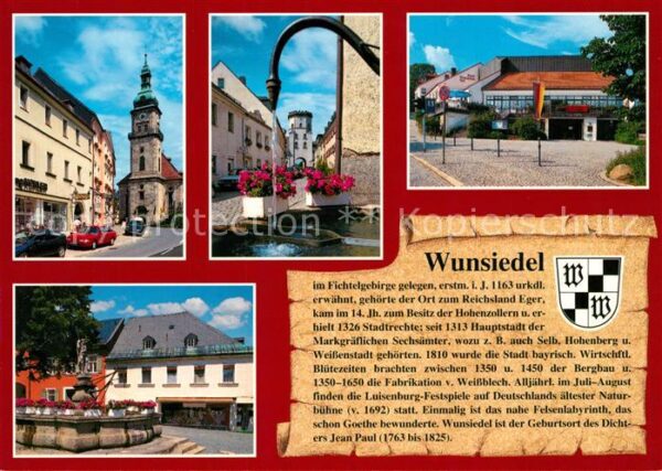 Wunsiedel Veitskirche Koppetentor Fichtelgebirgsh