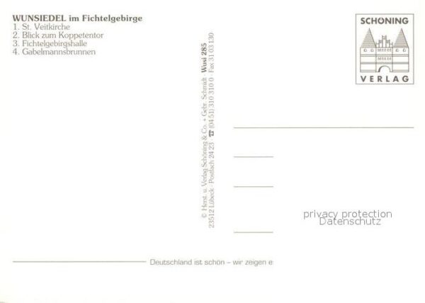 Wunsiedel Veitskirche Koppetentor Fichtelgebirgsh – Bild 2