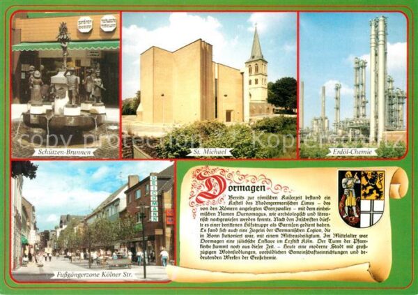 Dormagen Sankt Michael Schützenbrunnen Kölner St