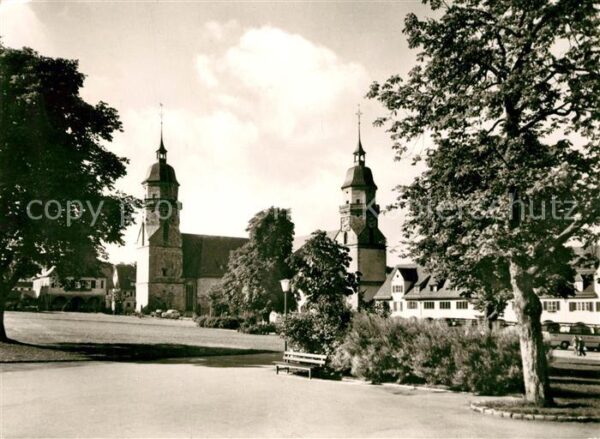Freudenstadt Marktplatz Stadtkirche