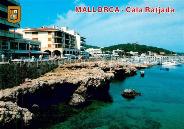 Cala Ratjada Mallorca Küstenufer Hafen