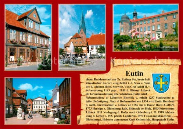 Eutin Hof Apotheke Marktplatz Schloss Michael