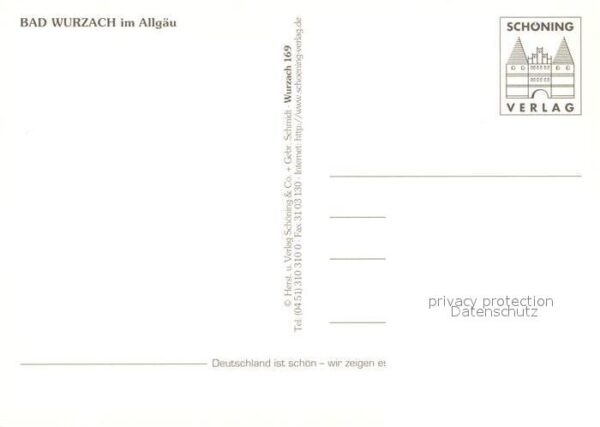 Wurzach Bad Hl Kreuz Kirche Marktstraße Schloss Kir – Bild 2