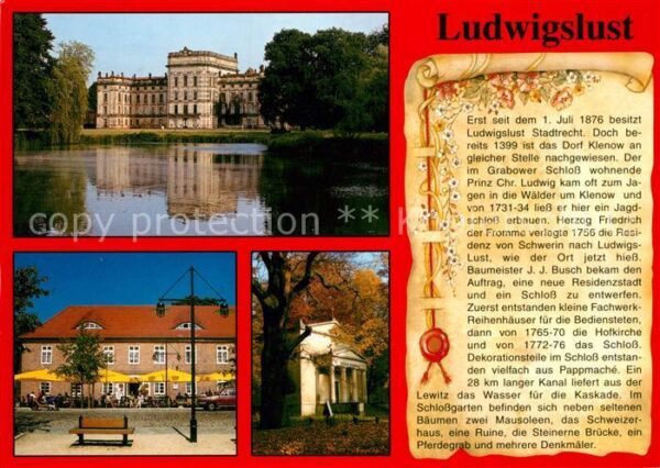 Ludwigslust Schloss Chronik