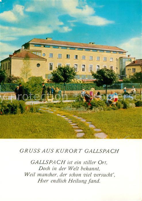 Gallspach Institut Zelleis Kurpark