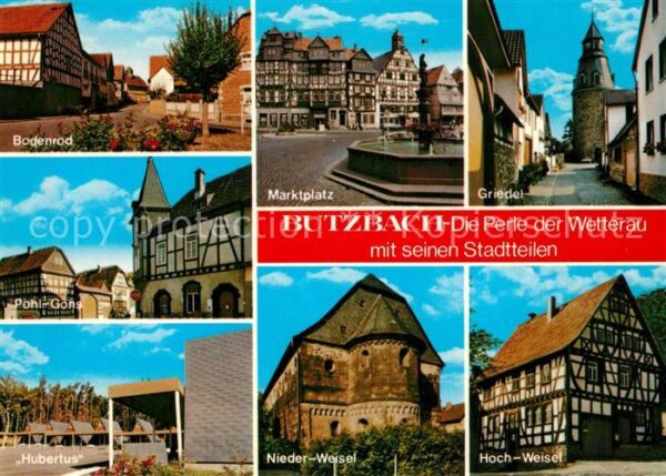 Butzbach Bodenrod Marktplatz Griedel Hubertus Ni