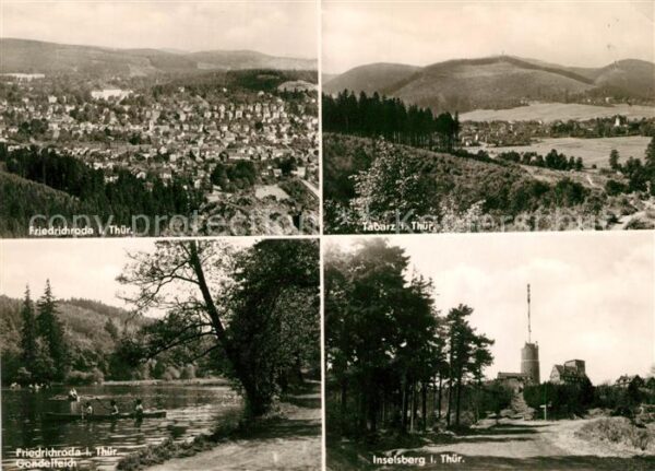Thueringen Region Friedrichsroda Tabarz Inselsberg