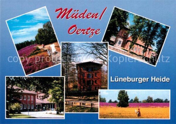 Mueden Oertze Lüneburger Heide Teilansichten