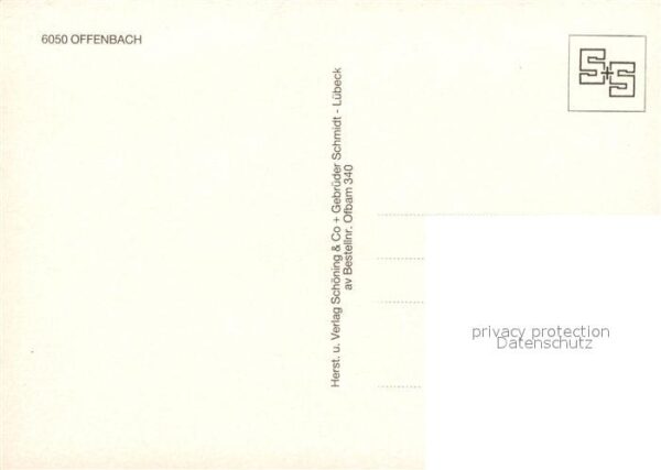 Offenbach Main Rathaus St Pauls Kirche Schloss – Bild 2