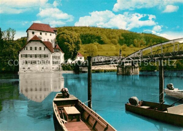 Hohentengen Hochrhein Partie am Rhein