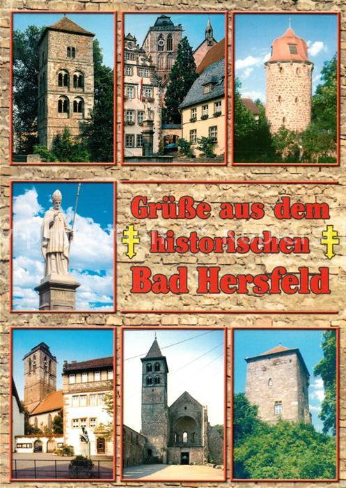 Bad Hersfeld Katharinenturm Rathaus Stadtkirchturm L