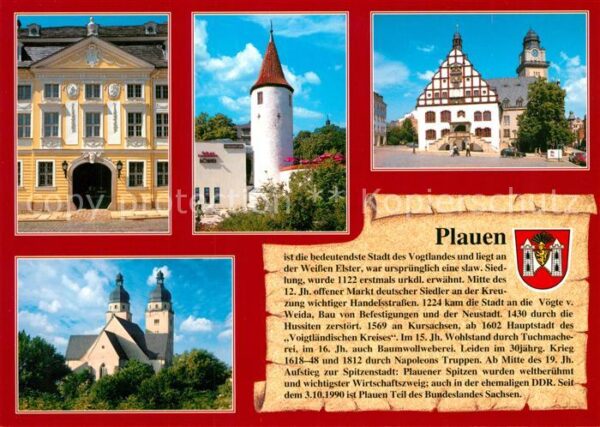 Plauen Vogtland Vogtlandmuseum Nonnenturm Altes Rathaus