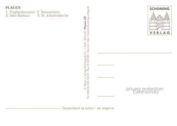 Plauen Vogtland Vogtlandmuseum Nonnenturm Altes Rathaus – Bild 2