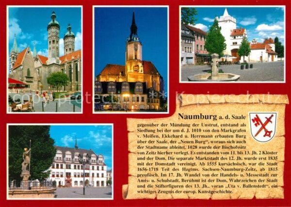 Naumburg Saale Dom St Peter und Paul Wenzelskirche Mar