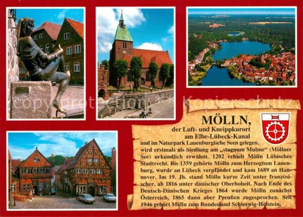 Moelln Lauenburg Till Eulenspiegel St Nicolai Luftperspe