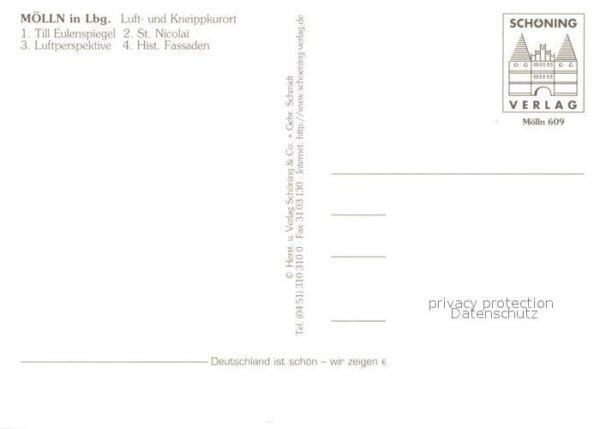 Moelln Lauenburg Till Eulenspiegel St Nicolai Luftperspe – Bild 2
