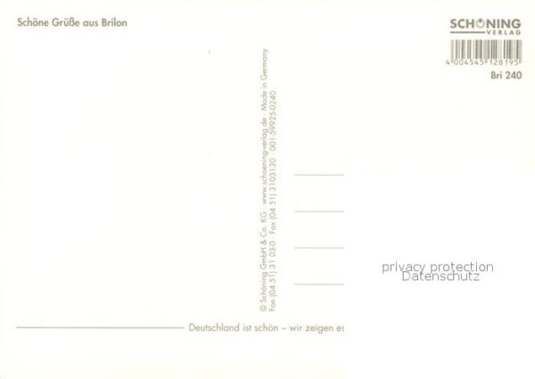 Brilon Markt Brunnen Rathaus Fussgängerzone Fa – Bild 2