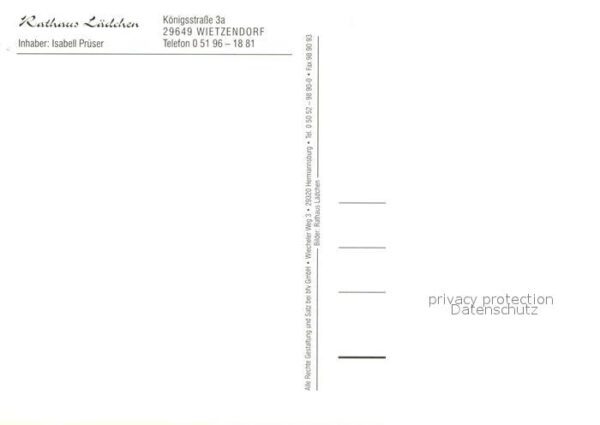 Wietzendorf Rathaus Lädchen Landschaftsidylle – Bild 2