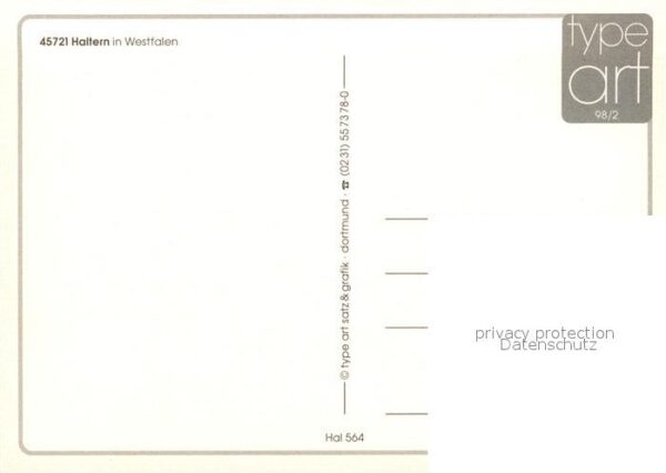 Haltern See Altes Rathaus  Fussgängerzone Partie am – Bild 2