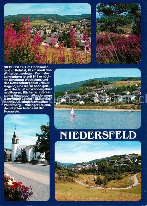 Niedersfeld Panorama Kirche Teilansichten