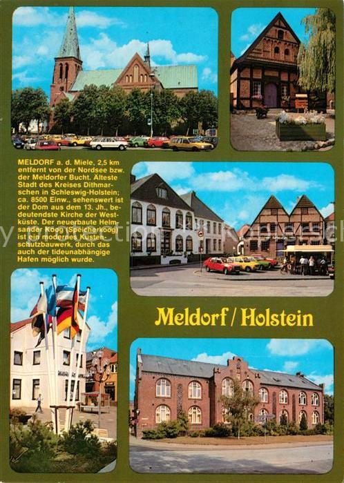 Meldorf Kirche Marktplatz Hotel Schloss
