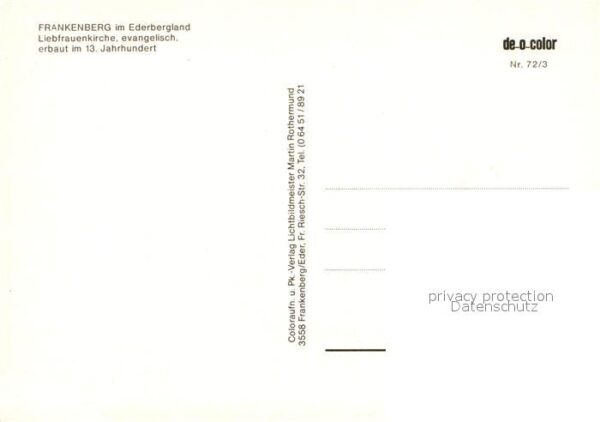 Frankenberg Eder Liebfrauenkirche – Bild 2