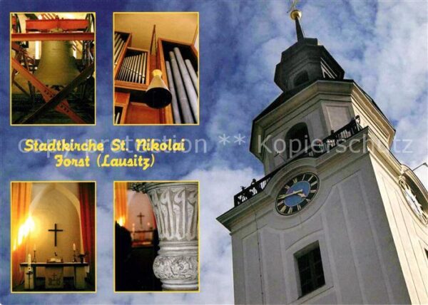 Forst Lausitz Stadtkirche St Nikolai Glaube Glocke Eu