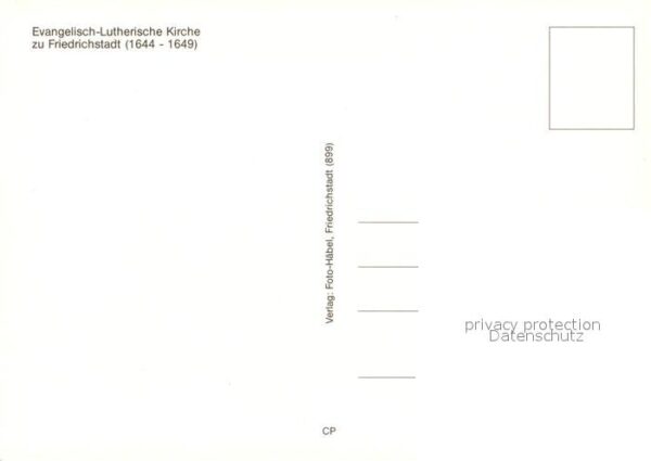 Friedrichstadt Dresden Ev luth Kirche – Bild 2