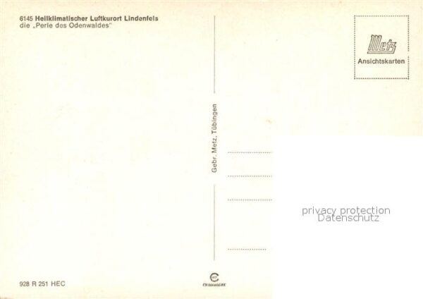 Lindenfels Odenwald Orts und Teilansichten – Bild 2