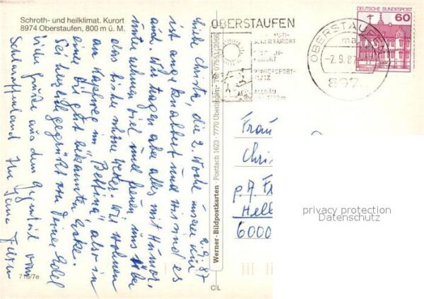 Oberstaufen Stadtblick – Bild 2