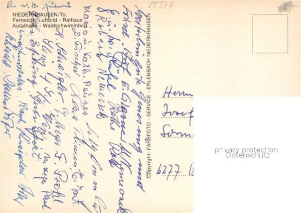 Niedernhausen Taunus Fliegeraufnahme Rathaus Autalhalle Wald – Bild 2