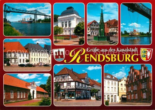 Rendsburg Hochbrücke Nord Ostsee Kanal Ortsmotive