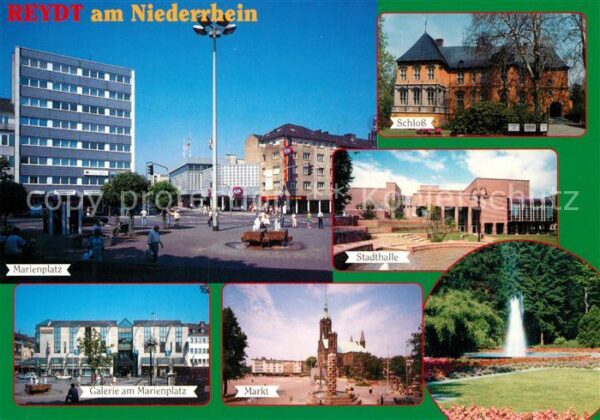 Rheydt Marienplatz Schloss Stadthalle Galerie
