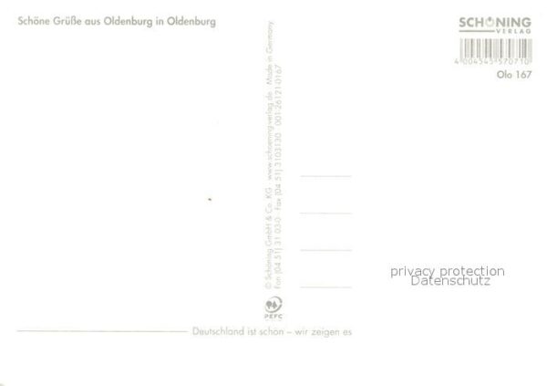 Oldenburg Niedersachsen Orts und Teilansichten Schloss Theater – Bild 2