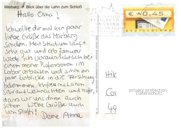 Marburg Lahn Schloss – Bild 2