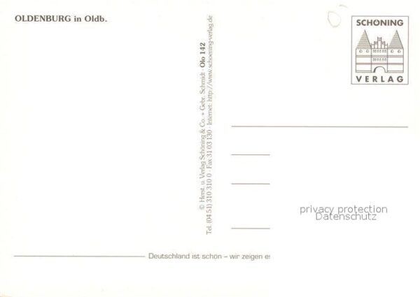 Oldenburg Niedersachsen Lambertikirche Markt Altes Rathaus Schl – Bild 2