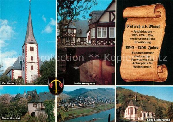 Enkirch Mosel Ev Kirche Weingasse Ehem Hospital Panor