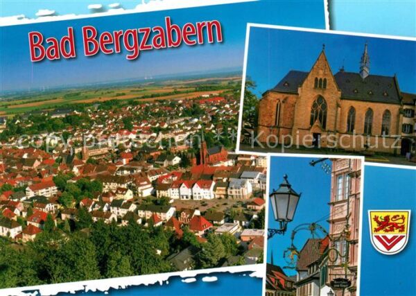 Bad Bergzabern Fliegeraufnahme Kirche