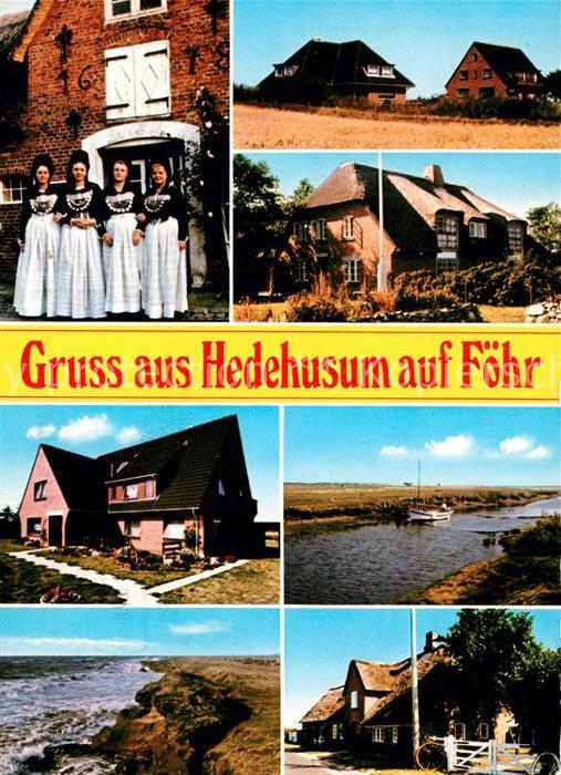 Hedehusum Trachtengruppe Inselhäuser Kanal