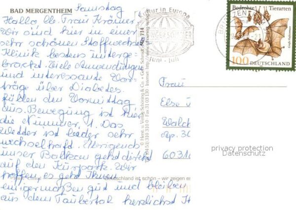 Bad Mergentheim Kurhotel Stadtbrunnen Marktplatz – Bild 2