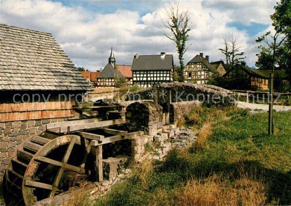Neu-Anspach Freilichtmuseum Hessenpark Mühlrad