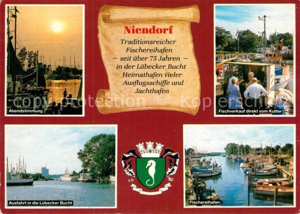 Niendorf Ostseebad Abendstimmung Fischverkauf direkt vom K