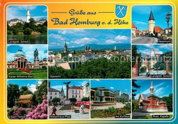 Bad Homburg Landgräfl Schloss Kaiser Wilhelms Bad P