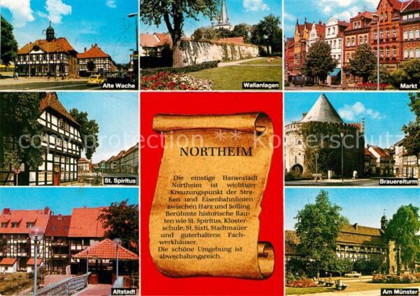 Northeim Alte Wache Wallanlagen Markt St Spiritu