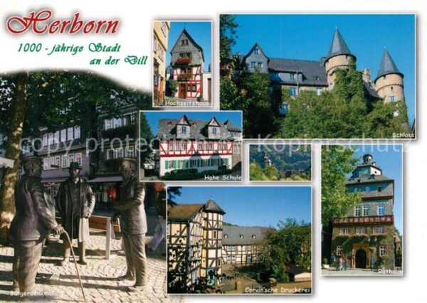 Herborn Hessen Bürgerdenkmal Hochzeitshaus Hohe Schule
