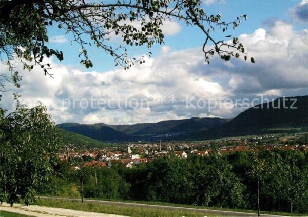 Metzingen Wuerttemberg Panorama Emstal Schwäbische Alb