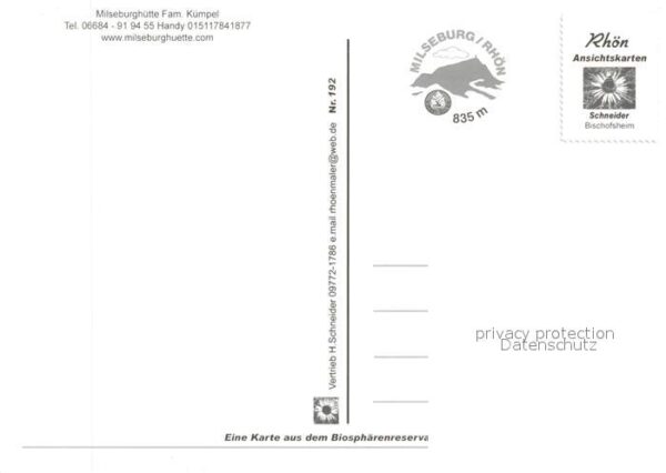 Milseburg Panorama Milseburghütte Kreuzigungsgrup – Bild 2