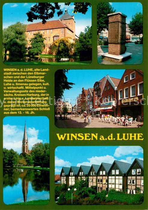 Winsen Luhe Schloss Monument Fussgängerzone Kirche