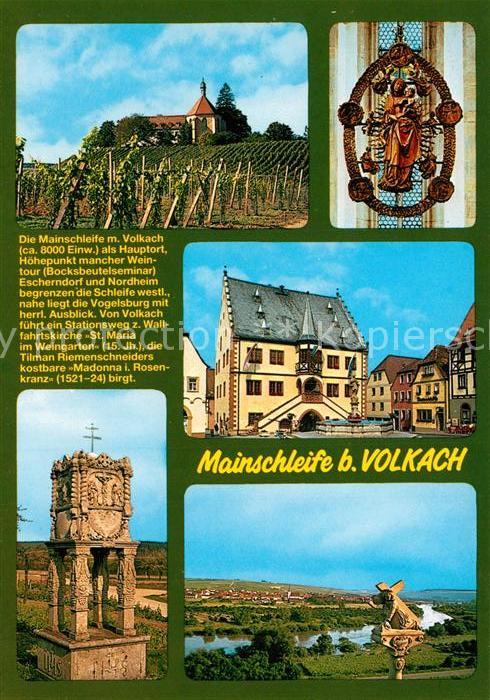 Volkach Wallfahrtskirche St Maria Madonna im Ro