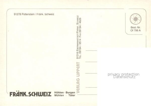 Pottenstein Oberfranken Fachwerk – Bild 2